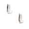 Better Living Better Living Facet 3.38 in. H X 1.25 in. W X 1.5 in. L Silver Bath Hook 13863 - alternate 2